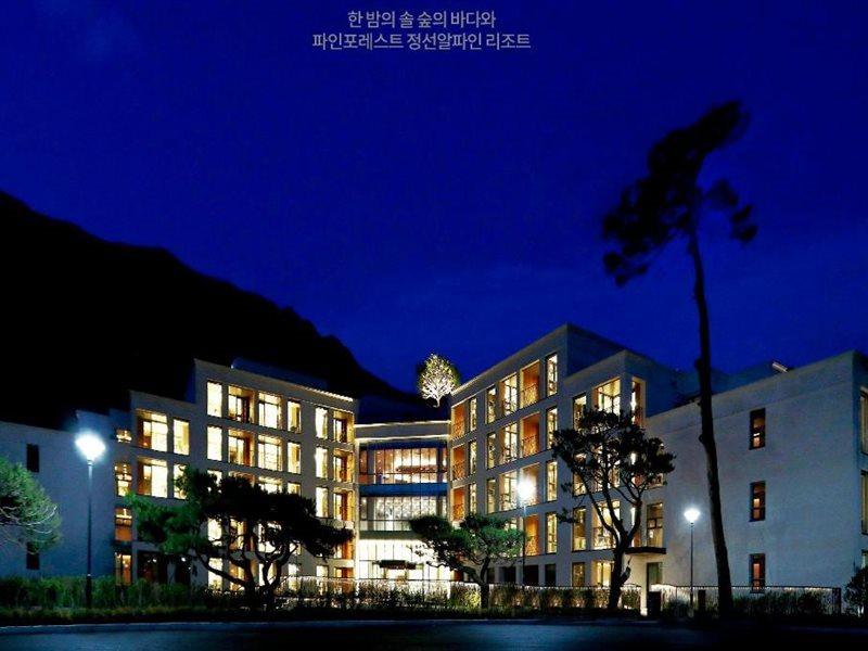 Pine Forest Jeongseon Alpine Resort Extérieur photo