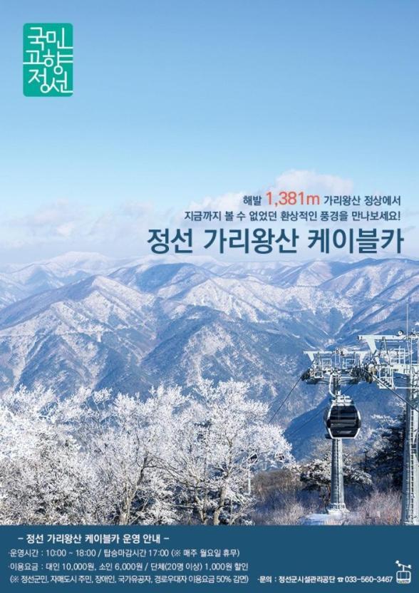 Pine Forest Jeongseon Alpine Resort Extérieur photo