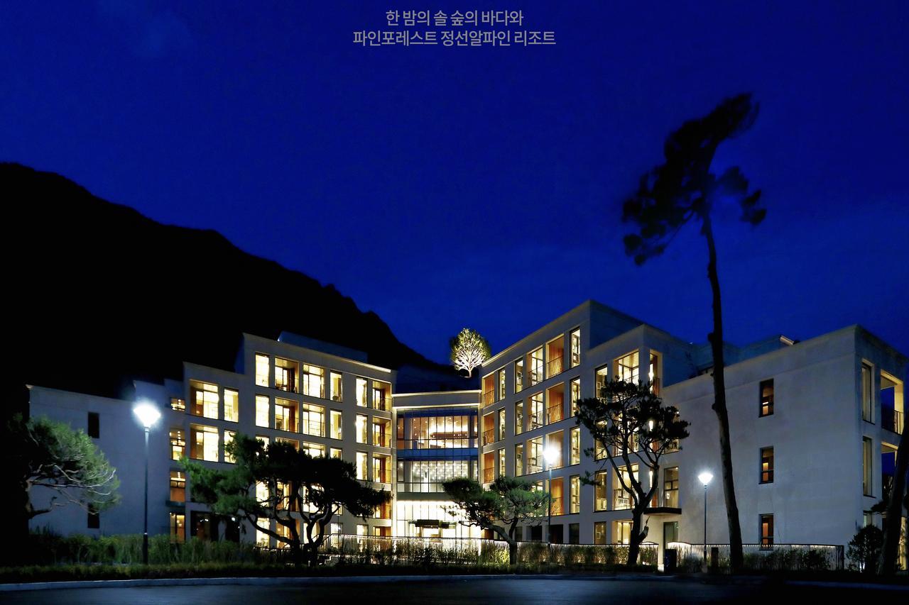 Pine Forest Jeongseon Alpine Resort Extérieur photo